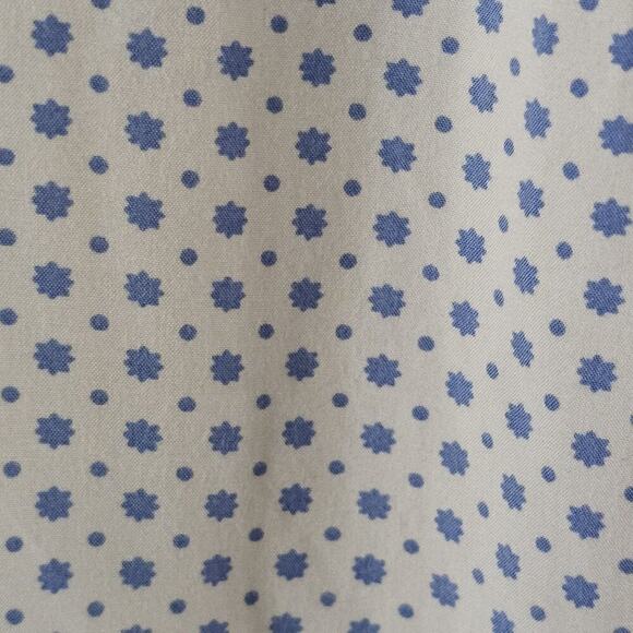 Old Navy Blue & White M French Cottagecore Boho Coastal Garden Quiet Luxury Maxi - Picture 7 of 10